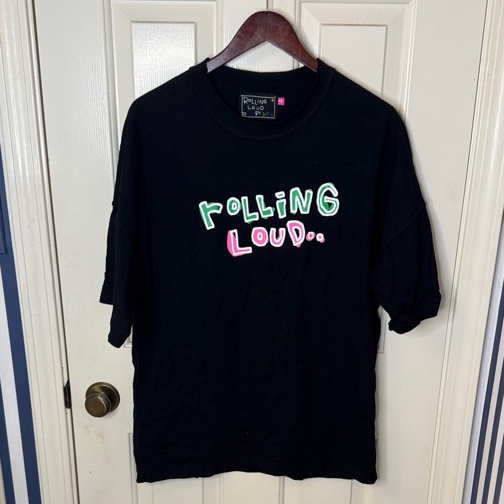 Rolling Loud Black Graphic Tee
